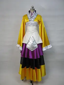 Kráľovstvo Magic Ka Koubun Cosplay Kostým Žltá Jednotné Oblečenie Pre Dospelých Unisex Strany Úlohu Hrať Oblečenie Na Mieru, Aby Všetky Veľkosti