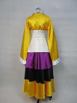 Kráľovstvo Magic Ka Koubun Cosplay Kostým Žltá Jednotné Oblečenie Pre Dospelých Unisex Strany Úlohu Hrať Oblečenie Na Mieru, Aby Všetky Veľkosti
