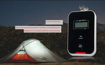 5 rokov životnosti senzor CO a batériové Oxid Uhoľnatý Alarm s vysokou presnosťou