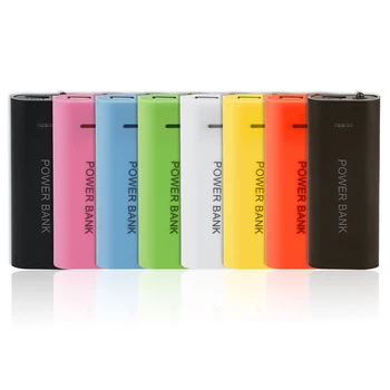 Multicolor Voliteľné USB Mobile Power Bank puzdro Nové Prenosné 5600mAh Externá Nabíjačka Batérií Powerbank Prípade