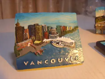 Kanada / Vancouver cestovného ruchu / malebnom mieste, Magnety na Chladničku