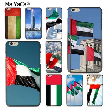 MaiYaCa Spojené Arabské Emiráty vlajky Tlač Kreslenie telefón Kryt puzdro pre iPhone 8 7 6 6 Plus X 5S 12pro SE, 11pro, max prípade Coque