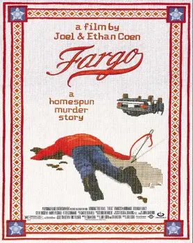 Fargo Vintage Film HODVÁB PLAGÁT Dekoratívne Nástenné maľby 24x36inch