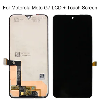 Pre Moto G7 LCD Displej Dotykový Digitalizátorom. Obrazovke Nahradenie Pre Motorola G7 Displej G6 G7 plus LCD Displej