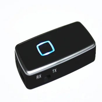 Bezdrôtová Hudby Audio 2 V 1 Adaptér Stereo Čierne Vysielač A Prijímač Slúchadlá Reproduktor Prenosný