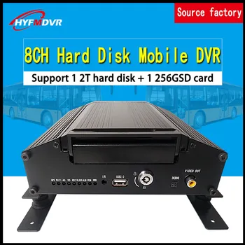 SD karta monitorovanie hosť AHD960P/720P audio a video 8-channel NTSC/PAL systém Mobile DVR taxi/osobné auto/malé auto/autobus