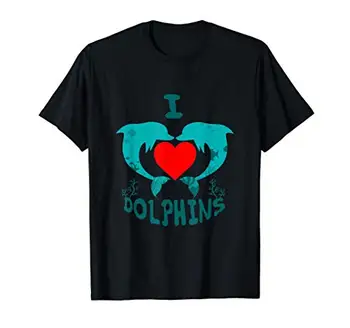 Som rád, Delfíny T-shirt Darček T-Shirt