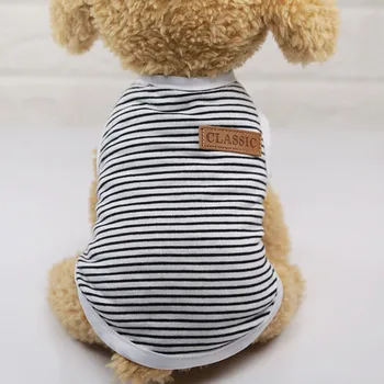 Priedušná Psa Vesta Jar Leto Pet Oblečenie Thicking Tričko Oblečenie pre Malých Psov Teddy Yokie Pet Products Drop Shipping