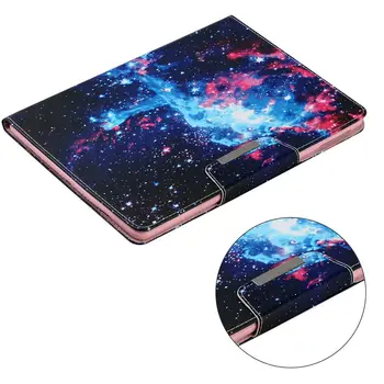 Luxusné Maľované Kožené puzdro Pre Apple iPad 10.2 2020 Vzduchu 10.5 2019 9.7 2017 2018 Mini 1 2 3 4 5 Štíhly Kryt Prípad Tabletu + film