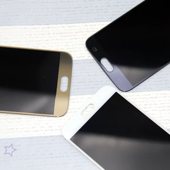 SUPER AMOLED pre SAMSUNG Galaxy S6 LCD Displej G920 SM-G920F G920F G920FD Dotykový Displej Digitalizátorom. Montáž