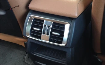 Yimaautotrims lakťová opierka Zadné Okno klimatizácia AC Otvor Kryt Zásuvky Výbava vhodné Na BMW X3 F25 2011 - / X4 F26 2013 - 2016 ABS