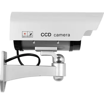 Solárne LED CCTV Kamery Falošný Bezpečnostné Kamery Vonkajšie Figuríny Dohľadu LESHP
