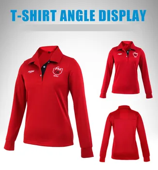 2018 PGM produkty štýl dámy T-shirts Priedušná golf s dlhým rukávom dámske svetre Lady Vysoko Elastické športové tričko veľkosť S-XL
