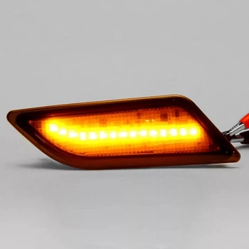 Auto LED Dynamické Bočné Obrysové Svetlo Zase Signálneho Svetla Blinker na Mercedes W204 C250 C300 C50 C63 AMG 12-14