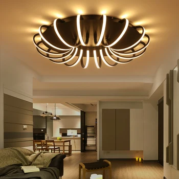 Moderný Luster Svietidlá svietidlo jedáleň, reštaurácia listry obývacia izba, spálňa Lustre lampy, osvetlenie