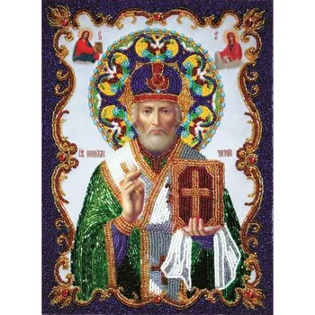 Ježiš Kristus Diamond Maľovanie 5D DIY Výšivky Súpravy Náboženstvo Mozaikové Obrázky Plný Remesiel Plné Námestie/kolo Vŕtať Živice Predaj