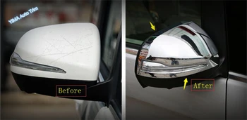 Lapetus Dverí, Spätné Zrkadlo Ochranný Kryt Výbava Pre Mercedes-Benz V Triede V260 W447 - 2018 Chrome / Carbon Fiber Vzhľad
