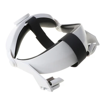 1Set Non-slip hlavový most Stanovenie Popruh Nastaviteľný Pásik Hlavy VR Helmy Pás pre -Oculus Quest 2 VR Headset