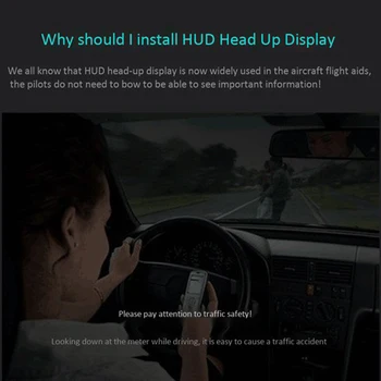 Auto Head Up Displej HUD pre Honda Fit/Mesto-2019 Jazdy Počítač HD Projektor Sn Detektor