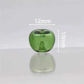 1pcs apple Farebné glazúry loptu sklenenej fľaštičke charms Difúzor Parfum Naplniteľné charms
