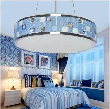 Stredomorská spálňa lampy, obývacia izba, spálňa, osvetlenie, teplá štúdia balkón chodba jedáleň Akryl Svetlo Pre Domáce