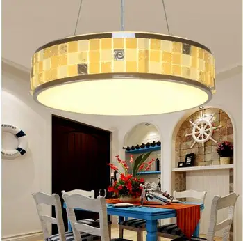 Stredomorská spálňa lampy, obývacia izba, spálňa, osvetlenie, teplá štúdia balkón chodba jedáleň Akryl Svetlo Pre Domáce