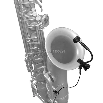 Nástroj Kondenzátorových Mikrofónov Univerzálny Stojan Klip pre Saxofón Husle Klarinet Basy Violončelo Jednoduchá inštalácia bez náradia