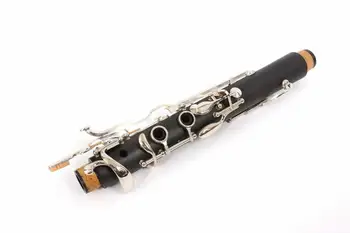 Rozšírené G tlačidlo klarinet Ebonit Dreva S Klarinet Prípade 17key poniklovaná Kľúč