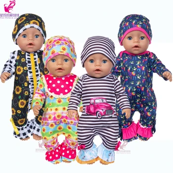 Dieťa New Born Bábiku Spodky nohavíc s Náprsenkou pre 17 Palcové Reborn Baby Doll Oblečenie, Príslušenstvo