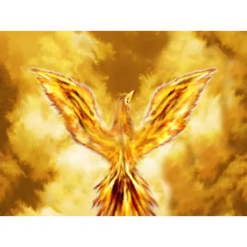 Sky Golden Phoenix, Cross Stitch Diamond Výšivky Domáce Dekorácie 5D Diy Diamond Maľovanie Drahokamu Maľovanie Remesiel Dary