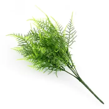 3ks Umelé Rastliny Eukalyptu Trávy, Plastové Paprade Zelené Listy Falošné Kvetu Rastlín Svadobné Domáce Dekorácie Stola Dekoroch