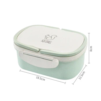 TUUTH Plastové Mikrovlnná Lunch Box 2 Vrstvy Prenosné Riadu Skladovanie Potravín Kontajner Lunchbox Pre Piknik Kancelárskych Pracovníkov
