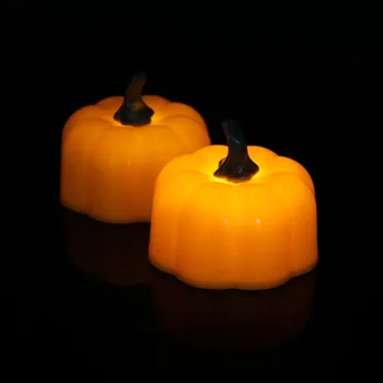 Halloween Tekvica LED Nočné Svetlo Bar Scény Usporiadané Prop Elektronické sviečkach Dekor Hallowmas Svietiť Strana Dodávky