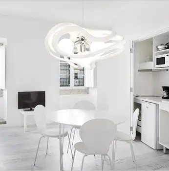 Luster LED moderný minimalistický spálňa osvetlenie živice tvorivé osobnosti vidieka post-moderné Nordic osvetlenie svietidlá led žiarovky