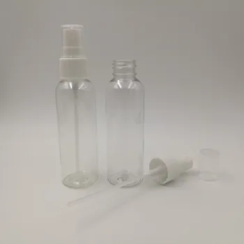 12pcs/veľa 60ml PET prázdne naplniteľné parfum fľašu, plastové hmlu fľaša na kozmetické balenia