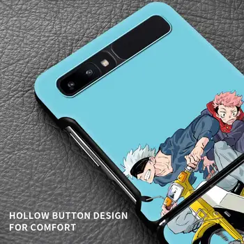 Anime jujutsu kaisen krásne Telefón puzdro Pre Samsung Galaxy Z Flip 6.7