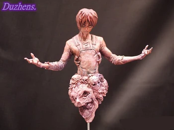Pôvodné Japanes Anime Útok Na Titan Biela živice model Eren Jaeger Poprsie PVC Akcie Obrázok Anime Obrázok Model Hračky Bábika Darček
