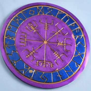 Runy Symbol Karty, Kocky Crystal Epoxidové Živice Formy pre Stolové Herné Viking Poklad Kruhu Veštenie Rada Silikónové Formy