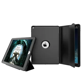 Pre iPad Mini 1 2 3 Veci 7.9 palcový Inteligentný Automatický režim Spánku TPU Kožený Kryt Ťažkých Shockproof Folio Stand s Screen Protector