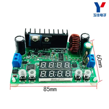 Digitálne riadené DC regulovaný napájací zdroj nastaviteľné step-down modul voltmeter ammeter 32V5A160W nabíjania