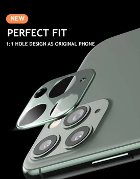 3ks Plne Ochranné Sklo Film Tvrdeného Skla Pre iPhone 12 11 Pro Max Úplné Pokrytie Späť Fotoaparát, Objektív Screen Protector Pre 12Mini