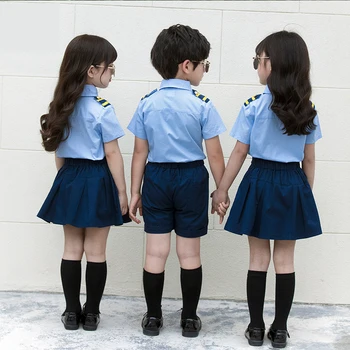 K20 Letný Tábor Chlapec Dievča Scout Oblečenie 2020 Novej Základnej Školy Uniformy Pre Deti Triedy Jednotné Britský Štýl Oblečenie