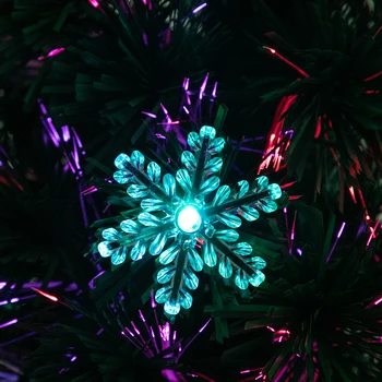 6 FT Malé Svetlo Optický Vianočný Stromček, kde jej 230 Pobočiek PAK55