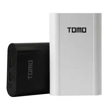 TOMO Inteligentný Prenosný 18650 Li-ion Batéria DIY Mobile Power Bank Inteligentné Nabíjačky Dual USB, LCD Displej