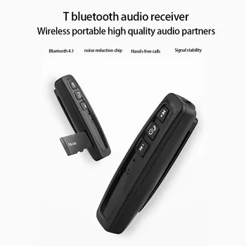Mini Bezdrôtové Bluetooth Prijímač Auto Mobilné Audio Kompaktný A Ľahký Adaptér 3,5 mm Auto MP3 Prehrávač Bluethooth Transmiter
