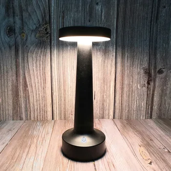 2020 Najnovšie USB Nabíjateľné Vodotesné Kovové LED Stolná Lampa Stmievateľné Stolové Lampy Domova Modernej Reštaurácie Led Lampy Jedálenským