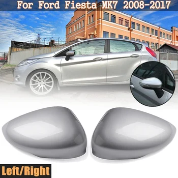 1 Pár Vľavo/Vpravo Strieborné Spätné Strane Zrkadla Náhradný Kryt Spp Prípade Shell pre Ford, pre Fiesta Mk7 2008 2009 2010 2011