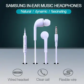 Horúce Nové Android Telefónu Headset Káblové In-Ear Stereo Slúchadlá Univerzálny Pre Samsung Galaxy S4 Xiao 24 Hodín Dodanie