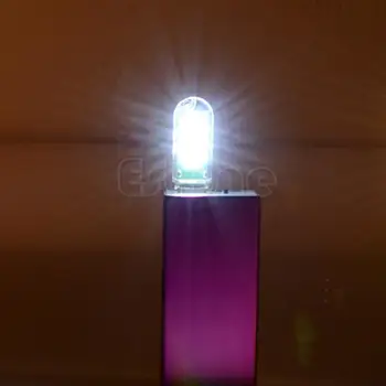 Mini Prenosné Svetlé 3 LED Svetlo, USB Lampa na Notebook PC Čítanie Kúpiť 1 Dostanete 1 ZDARMA výpredaje USB Gadget