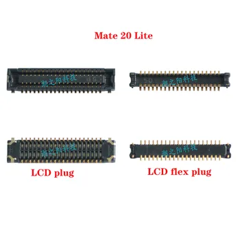 LCD Displej FPC Konektor Konektor základnej Dosky Pin Pre Huawei Mate 20 Lite